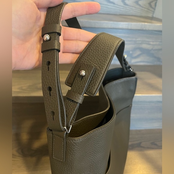 All Saints Mast Tote Shoulder Bag in Musk Brown - Picture 3 of 16